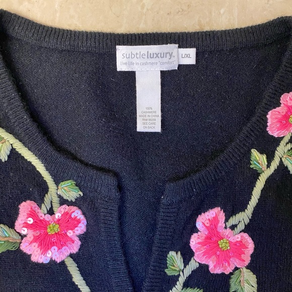 Cashmere Tunic, L /XL - Picture 6 of 6